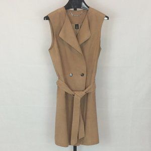 White House Black Market Suede Duster/Jacket